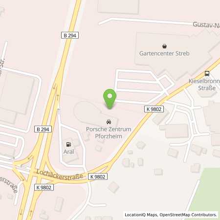 Standortübersicht der Strom (Elektro) Tankstelle: Hahn Sportwagen Pforzheim GmbH in 75177, Pforzheim