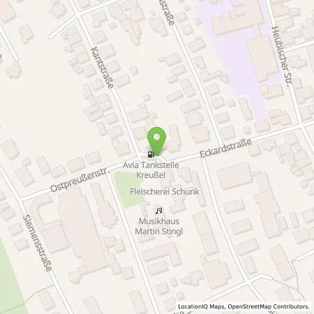 Standortübersicht der Tankstelle KBN Kommunalbetriebe Neustadt GmbH in 96465 Neustadt B. Coburg