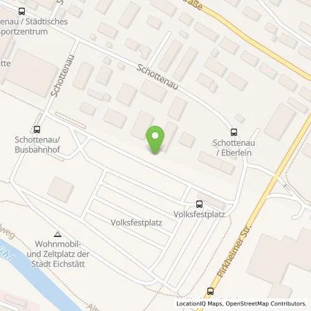 Standortübersicht der Tankstelle Stadtwerke Eichstätt Versorgungs-GmbH in 85072 Eichstätt