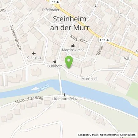 Standortübersicht der Tankstelle deer GmbH in 71711 Steinheim an der Murr