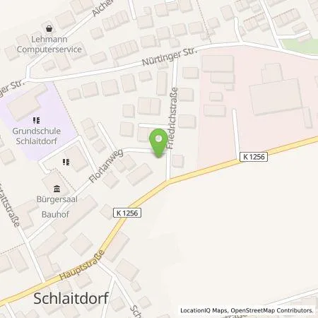 Standortübersicht der Tankstelle deer GmbH in 72667 Schlaitdorf