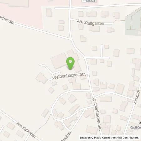 Standortübersicht der Tankstelle deer GmbH in 91737 Ornbau