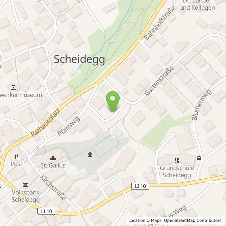 Standortübersicht der Tankstelle deer GmbH in 88175 Scheidegg