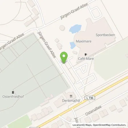 Standortübersicht der Tankstelle Stadtwerke Hamm GmbH in 59065 Hamm