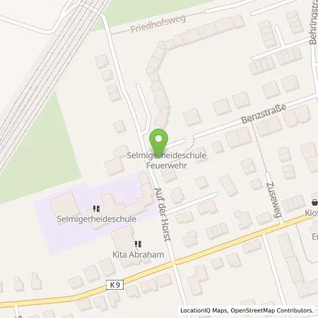 Standortübersicht der Tankstelle Stadtwerke Hamm GmbH in 59077 Hamm