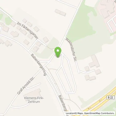 Standortübersicht der Tankstelle Stadtwerke Bamberg Verkehrs- und Park GmbH in 96049 Bamberg