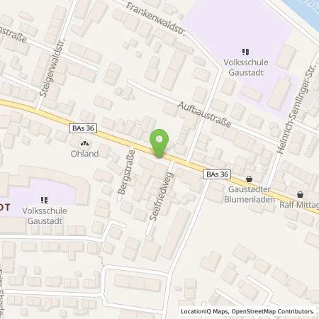 Standortübersicht der Tankstelle Stadtwerke Bamberg Verkehrs- und Park GmbH in 96049 Bamberg