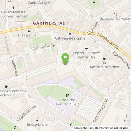 Standortübersicht der Tankstelle Stadtwerke Bamberg Verkehrs- und Park GmbH in 96050 Bamberg