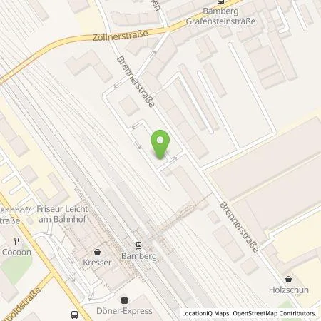 Standortübersicht der Tankstelle Stadtwerke Bamberg Verkehrs- und Park GmbH in 96052 Bamberg