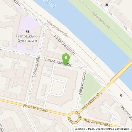 Standortübersicht der Tankstelle Stadtwerke Bamberg Verkehrs- und Park GmbH in 96047 Bamberg