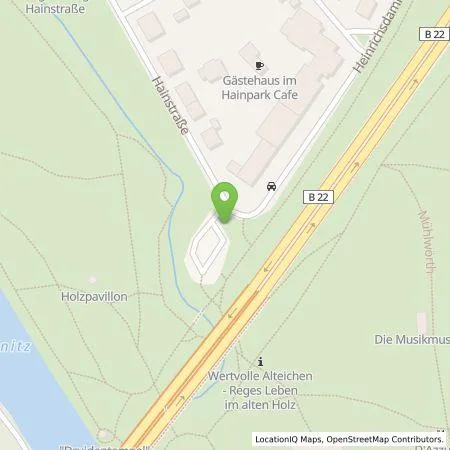 Standortübersicht der Tankstelle Stadtwerke Bamberg Verkehrs- und Park GmbH in 96047 Bamberg