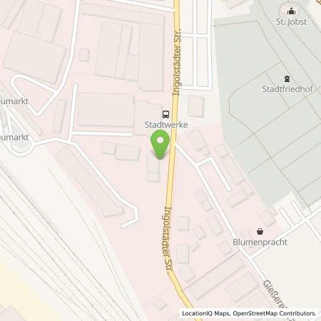 Standortübersicht der Tankstelle Stadtwerke Neumarkt i.d.OPf. Freizeit & Leben KU in 92318 Neumarkt