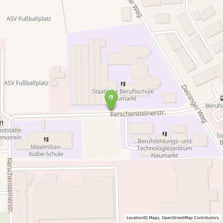 Standortübersicht der Tankstelle Stadtwerke Neumarkt i.d.OPf. Freizeit & Leben KU in 92318 Neumarkt