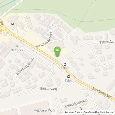 Standortübersicht der Tankstelle RangauWerke GmbH in 90513 Zirndorf