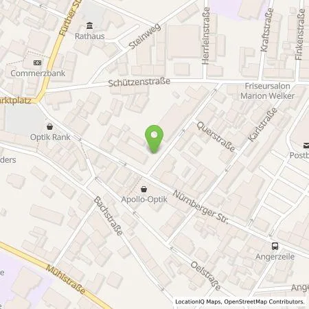 Standortübersicht der Tankstelle RangauWerke GmbH in 90513 Zirndorf