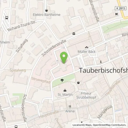 Standortübersicht der Tankstelle Regioladen+ GmbH & Co.KG in 97941 Tauberbischofsheim