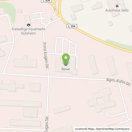 Standortübersicht der Tankstelle Regioladen+ GmbH & Co.KG in 97900 Kühlsheim