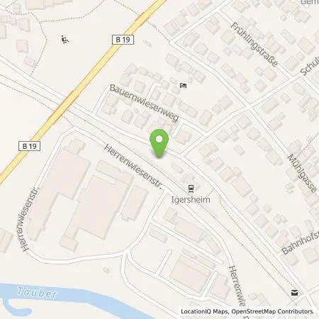 Standortübersicht der Tankstelle Regioladen+ GmbH & Co.KG in 97999 Igersheim