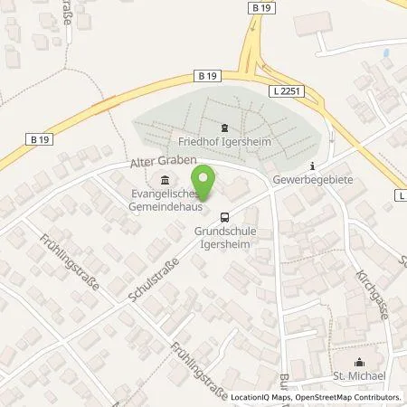 Standortübersicht der Tankstelle Regioladen+ GmbH & Co.KG in 97999 Igersheim