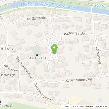 Standortübersicht der Tankstelle Gemeindewerke Wendelstein Breitband GmbH in 90530 Wendelstein