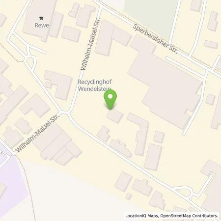 Standortübersicht der Tankstelle Gemeindewerke Wendelstein Breitband GmbH in 90530 Wendelstein