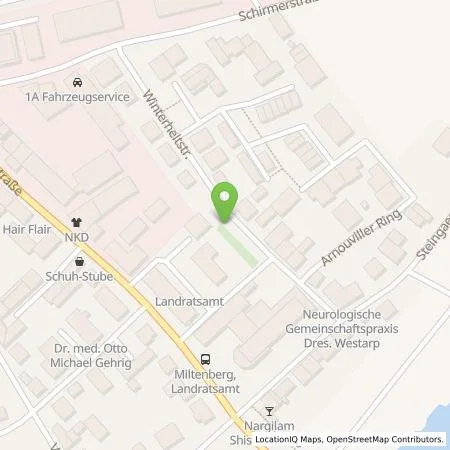 Standortübersicht der Tankstelle EMB Energieversorgung Miltenberg - Bürgstadt GmbH & Co. KG in 63897 Miltenberg