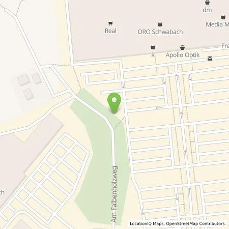 Standortübersicht der Tankstelle Stadtdienste Schwabach GmbH in 91126 Schwabach