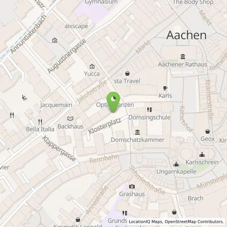Standortübersicht der Tankstelle STAWAG - Stadt- und Städteregionswerke Aachen AG in 52062 Aachen