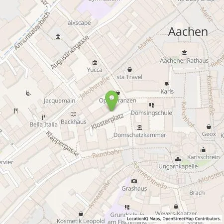 Standortübersicht der Tankstelle STAWAG - Stadt- und Städteregionswerke Aachen AG in 52062 Aachen