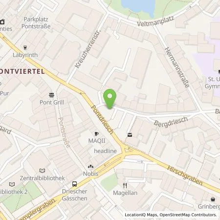 Standortübersicht der Tankstelle STAWAG - Stadt- und Städteregionswerke Aachen AG in 52062 Aachen