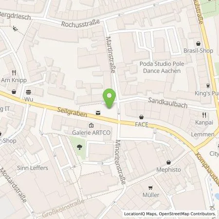 Standortübersicht der Tankstelle STAWAG - Stadt- und Städteregionswerke Aachen AG in 52062 Aachen