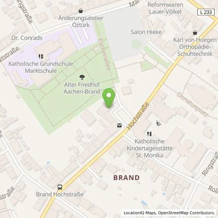 Standortübersicht der Tankstelle STAWAG - Stadt- und Städteregionswerke Aachen AG in 52078 Aachen