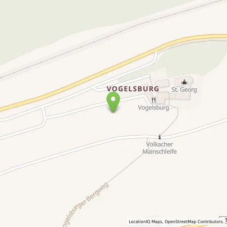 Standortübersicht der Tankstelle N-ERGIE Aktiengesellschaft in 97332 Volkach