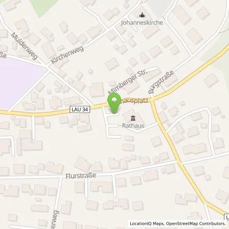 Standortübersicht der Tankstelle N-ERGIE Aktiengesellschaft in 90559 Burgthann