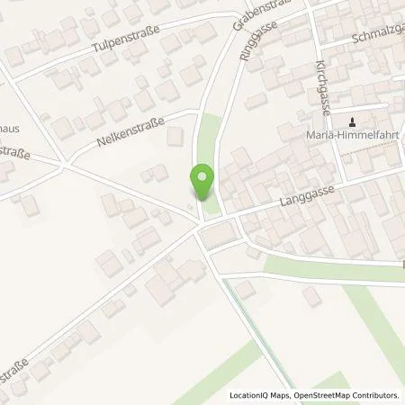 Standortübersicht der Tankstelle N-ERGIE Aktiengesellschaft in 97247 Eisenheim