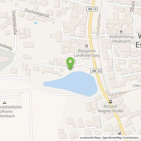 Standortübersicht der Tankstelle N-ERGIE Aktiengesellschaft in 91639 Wolframs-Eschenbach