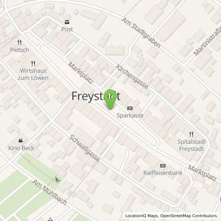 Standortübersicht der Tankstelle N-ERGIE Aktiengesellschaft in 92342 Freystadt