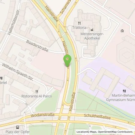 Standortübersicht der Tankstelle N-ERGIE Aktiengesellschaft in 90461 Nürnberg