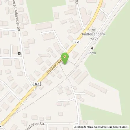 Standortübersicht der Tankstelle N-ERGIE Aktiengesellschaft in 90542 Eckental (Forth)