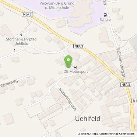 Standortübersicht der Tankstelle N-ERGIE Aktiengesellschaft in 91486 Uehlfeld