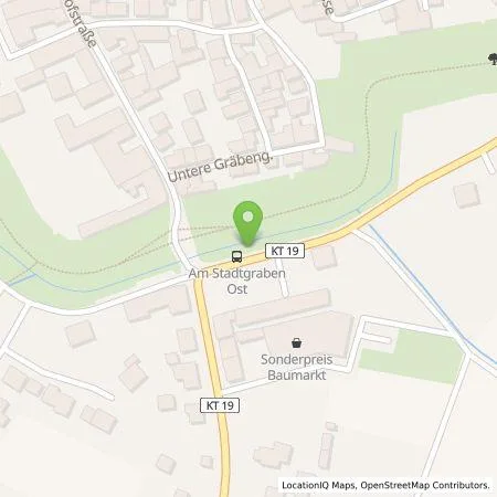 Standortübersicht der Tankstelle N-ERGIE Aktiengesellschaft in 97346 Iphofen