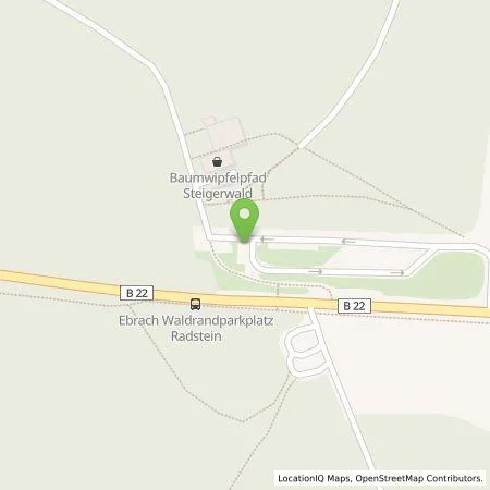 Standortübersicht der Tankstelle N-ERGIE Aktiengesellschaft in 96157 Ebrach