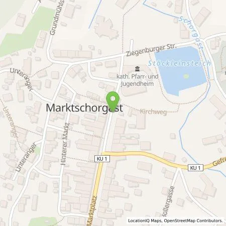 Standortübersicht der Tankstelle N-ERGIE Aktiengesellschaft in 95509 Marktschorgast