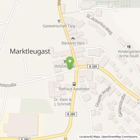 Standortübersicht der Tankstelle N-ERGIE Aktiengesellschaft in 95352 Marktleugast