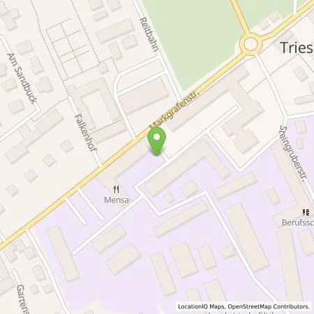 Standortübersicht der Tankstelle N-ERGIE Aktiengesellschaft in 91746 Weidenbach (Triesdorf)