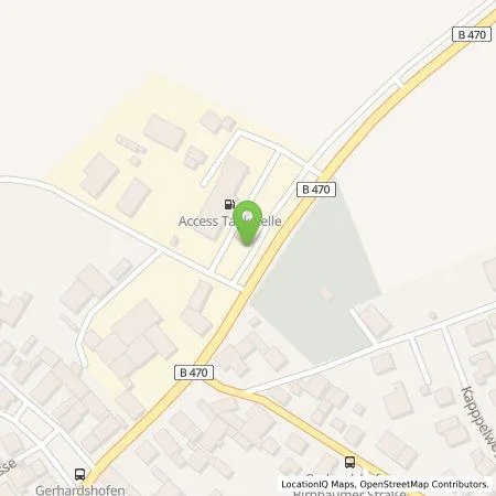 Standortübersicht der Tankstelle N-ERGIE Aktiengesellschaft in 91466 Gerhardshofen