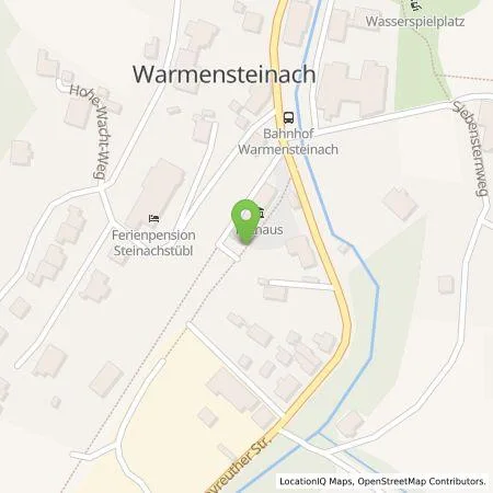 Standortübersicht der Tankstelle N-ERGIE Aktiengesellschaft in 95485 Warmensteinach