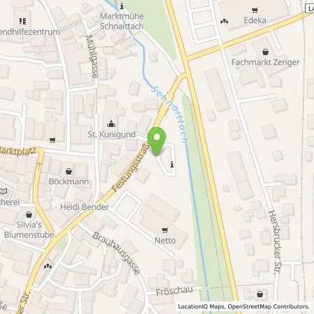 Standortübersicht der Tankstelle N-ERGIE Aktiengesellschaft in 91220 Schnaittach