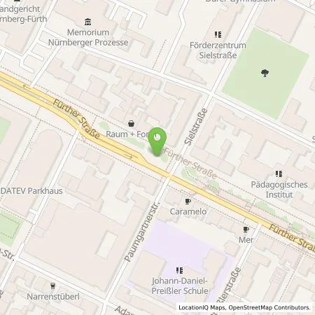 Standortübersicht der Tankstelle N-ERGIE Aktiengesellschaft in 90429 Nürnberg