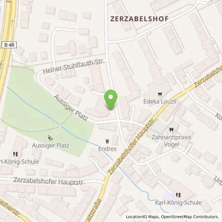 Standortübersicht der Tankstelle N-ERGIE Aktiengesellschaft in 90480 Nürnberg